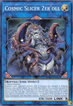 Cosmic Slicer Zer'oll [DAMA-EN047] Common - Yu-Gi-Oh! - Card Brawlers | Quebec | Canada |
