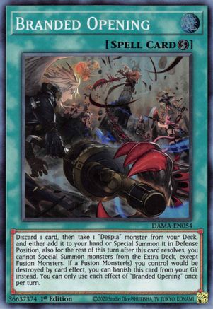 Branded Opening [DAMA-EN054] Super Rare - Yu-Gi-Oh! - Card Brawlers | Quebec | Canada |