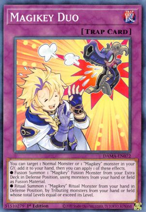 Magikey Duo [DAMA-EN072] Common - Yu-Gi-Oh! - Card Brawlers | Quebec | Canada |