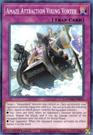 Amaze Attraction Viking Vortex [DAMA-EN076] Common - Yu-Gi-Oh! - Card Brawlers | Quebec | Canada |