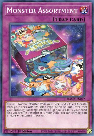 Monster Assortment [DAMA-EN077] Common - Yu-Gi-Oh! - Card Brawlers | Quebec | Canada |