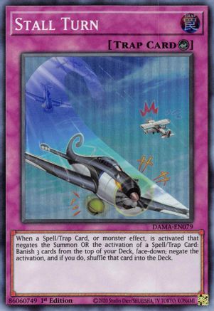 Stall Turn [DAMA-EN079] Super Rare - Yu-Gi-Oh! - Card Brawlers | Quebec | Canada |