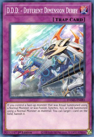 D.D.D. - Different Dimension Derby [DAMA-EN085] Common - Yu-Gi-Oh! - Card Brawlers | Quebec | Canada |