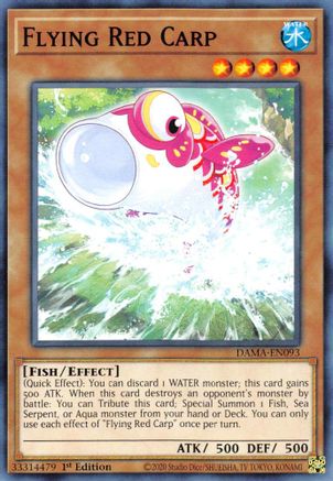 Flying Red Carp [DAMA-EN093] Common - Yu-Gi-Oh! - Card Brawlers | Quebec | Canada |