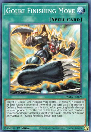 Gouki Finishing Move [DAMA-EN099] Common - Yu-Gi-Oh! - Card Brawlers | Quebec | Canada |