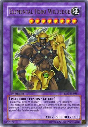 Elemental Hero Wildedge [EEN-EN035] Ultra Rare - Yu-Gi-Oh! - Card Brawlers | Quebec | Canada |