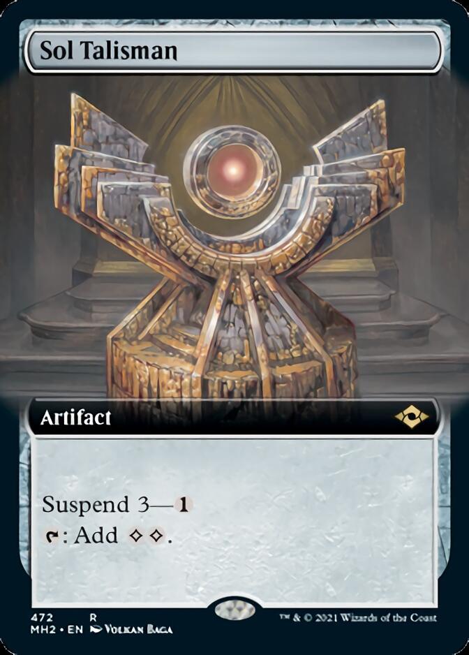 Sol Talisman (Extended Art) [Modern Horizons 2] - Magic: The Gathering - Card Brawlers | Quebec | Canada |