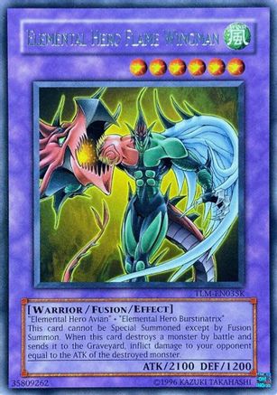 Elemental HERO Flame Wingman (Redemption Replacement) [TLM-EN035K] Rare - Yu-Gi-Oh! - Card Brawlers | Quebec | Canada |