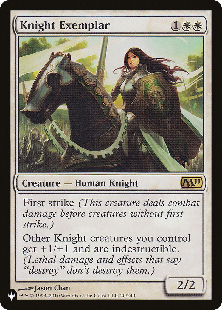Knight Exemplar (Magic 2011) [The List] - Magic: The Gathering - Card Brawlers | Quebec | Canada |