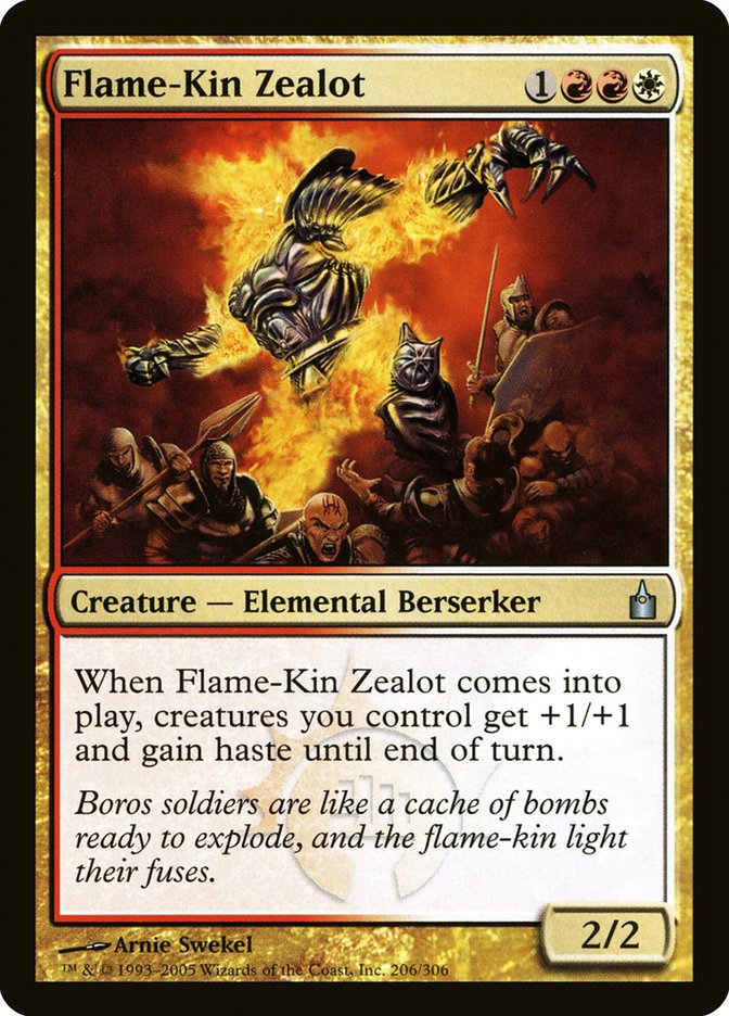 Flame-Kin Zealot [Ravnica: City of Guilds] - Magic: The Gathering - Card Brawlers | Quebec | Canada |