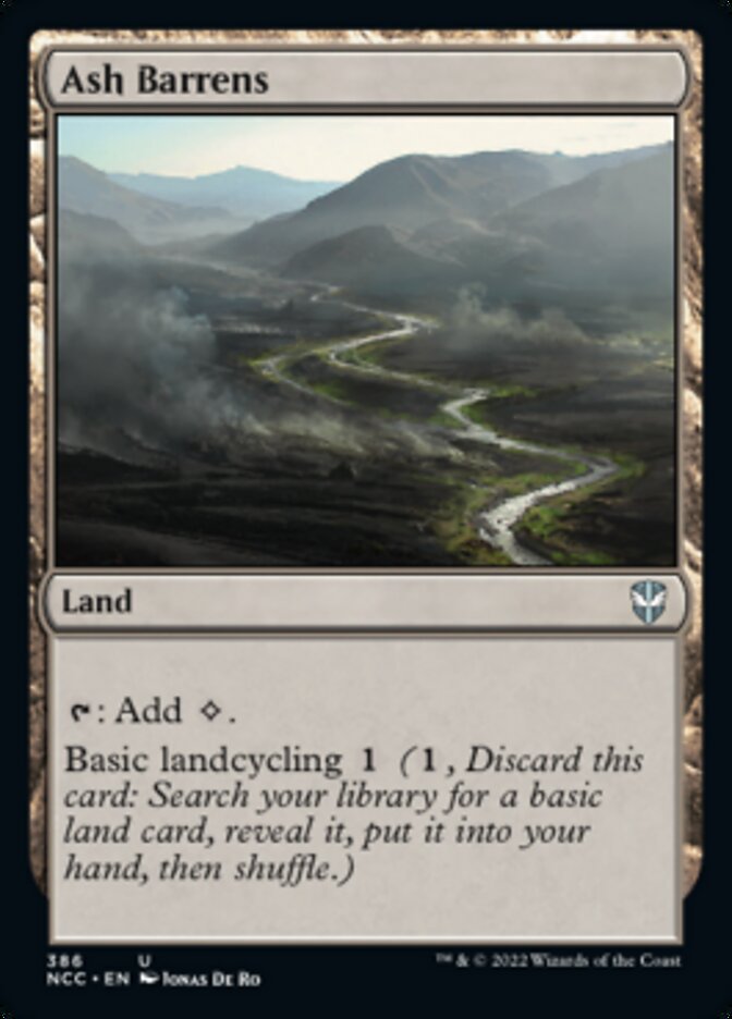 Ash Barrens [Streets of New Capenna Commander] - Magic: The Gathering - Card Brawlers | Quebec | Canada |