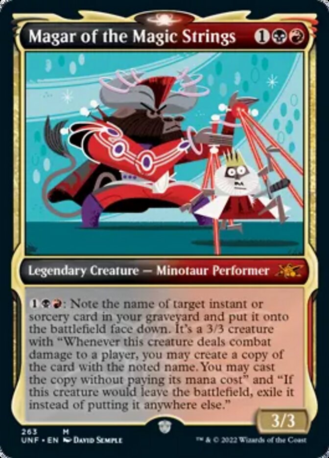 Magar of the Magic Strings (Showcase) [Unfinity] - Magic: The Gathering - Card Brawlers | Quebec | Canada |