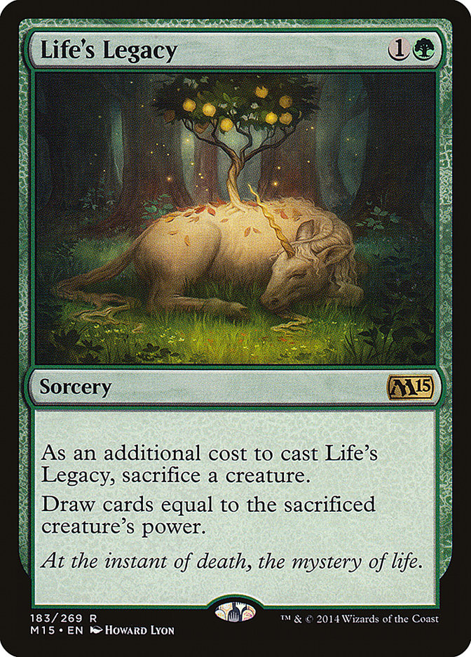 Life's Legacy [Magic 2015] - Magic: The Gathering - Card Brawlers | Quebec | Canada |