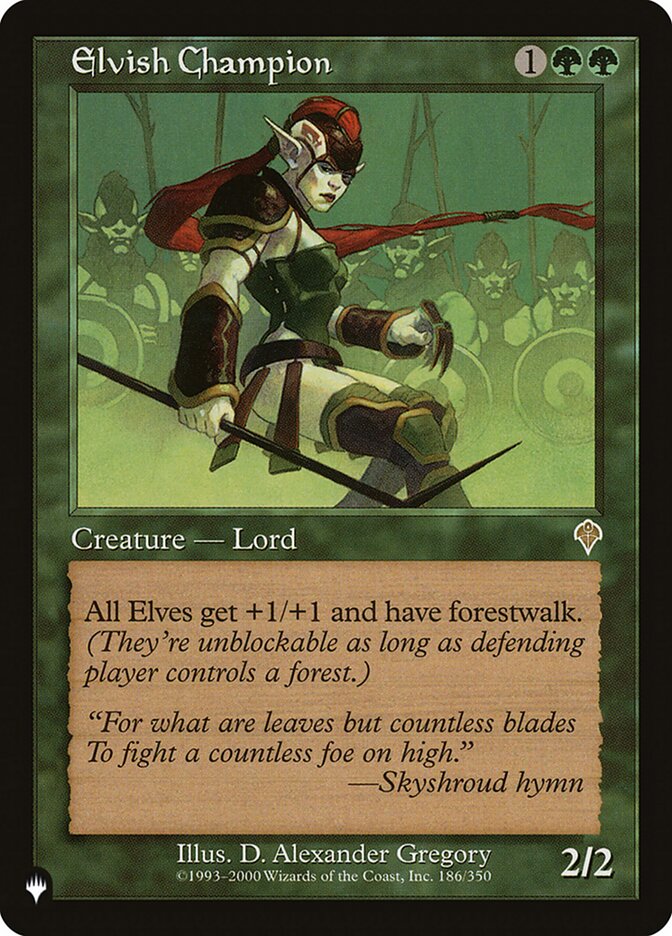 Elvish Champion [The List] - Magic: The Gathering - Card Brawlers | Quebec | Canada |