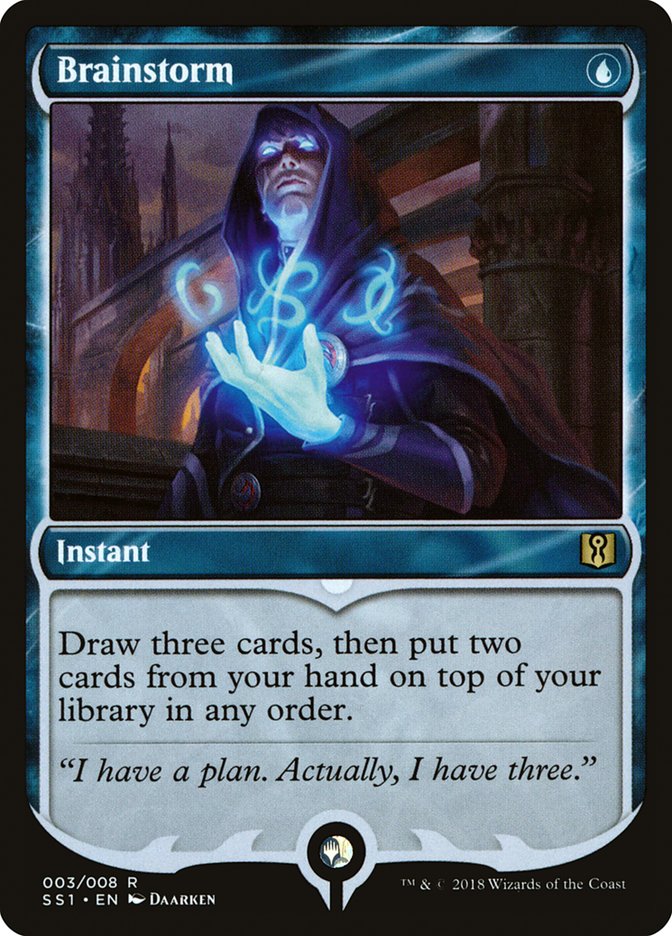 Brainstorm [Signature Spellbook: Jace] - Magic: The Gathering - Card Brawlers | Quebec | Canada |