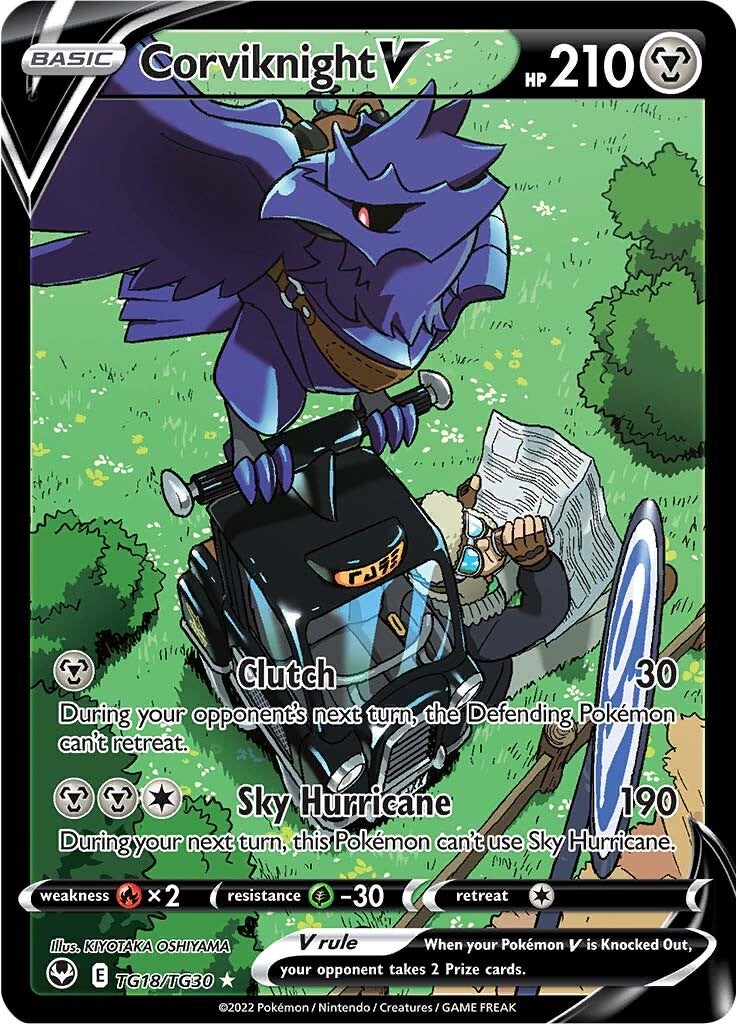 Corviknight V (TG18/TG30) [Sword & Shield: Silver Tempest] - Pokémon - Card Brawlers | Quebec | Canada |