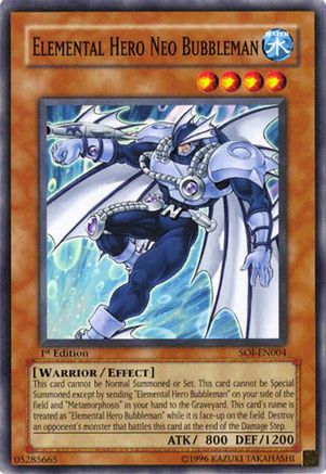 Héros élémentaire Néo Bubbleman [SOI-EN004] Commun 