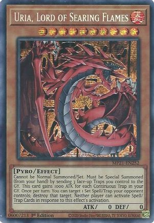 Uria, Lord of Searing Flames [MP21-EN252] Prismatic Secret Rare - Yu-Gi-Oh! - Card Brawlers | Quebec | Canada |