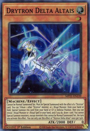 Drytron Delta Altais [MP21-EN239] Super Rare - Yu-Gi-Oh! - Card Brawlers | Quebec | Canada |
