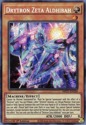 Drytron Zeta Aldhibah [MP21-EN240] Prismatic Secret Rare - Yu-Gi-Oh! - Card Brawlers | Quebec | Canada |