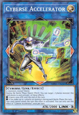 Cyberse Accelerator [MP21-EN241] Common - Yu-Gi-Oh! - Card Brawlers | Quebec | Canada |