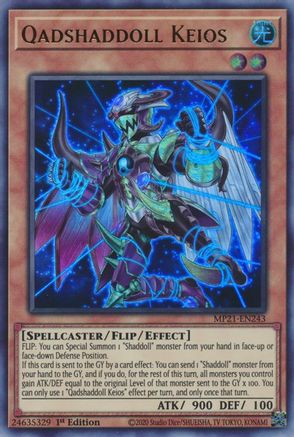 Qadshaddoll Keios [MP21-EN243] Ultra Rare - Yu-Gi-Oh! - Card Brawlers | Quebec | Canada |