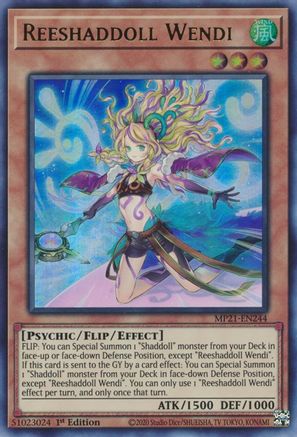 Reeshaddoll Wendi [MP21-EN244] Ultra Rare - Yu-Gi-Oh! - Card Brawlers | Quebec | Canada |
