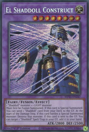 El Shaddoll Construct (Alternate Art) [MP21-EN247] Prismatic Secret Rare - Yu-Gi-Oh! - Card Brawlers | Quebec | Canada |