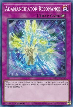 Adamancipator Resonance [MP21-EN236] Common - Yu-Gi-Oh! - Card Brawlers | Quebec | Canada |