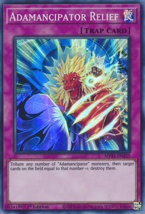 Adamancipator Relief [MP21-EN235] Super Rare - Yu-Gi-Oh! - Card Brawlers | Quebec | Canada |