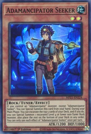 Adamancipator Seeker [MP21-EN224] Super Rare - Yu-Gi-Oh! - Card Brawlers | Quebec | Canada |