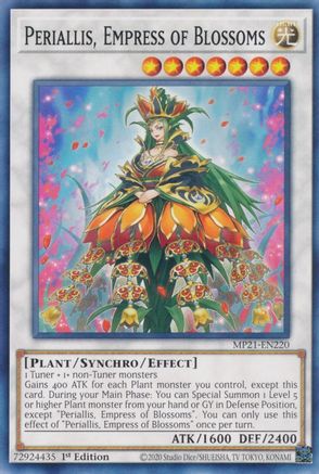 Periallis, Empress of Blossoms [MP21-EN220] Common - Yu-Gi-Oh! - Card Brawlers | Quebec | Canada |