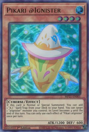 Pikari @Ignister [MP21-EN001] Ultra Rare - Yu-Gi-Oh! - Card Brawlers | Quebec | Canada |