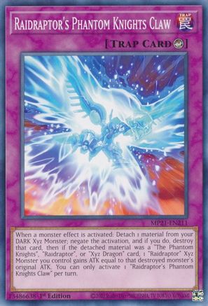 Raidraptor's Phantom Knights Claw [MP21-EN211] Common - Yu-Gi-Oh! - Card Brawlers | Quebec | Canada |