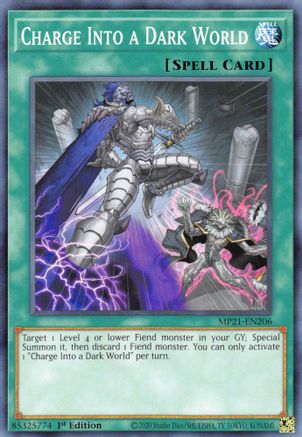 Charge Into a Dark World [MP21-EN206] Common - Yu-Gi-Oh! - Card Brawlers | Quebec | Canada |