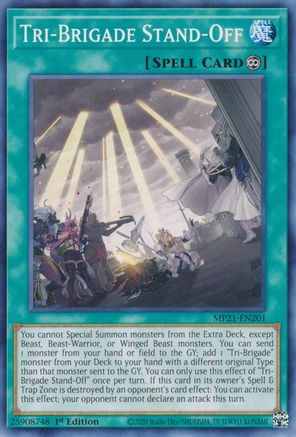 Tri-Brigade Stand-Off [MP21-EN201] Common - Yu-Gi-Oh! - Card Brawlers | Quebec | Canada |
