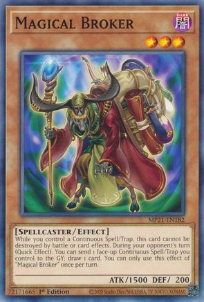 Magical Broker [MP21-EN182] Common - Yu-Gi-Oh! - Card Brawlers | Quebec | Canada |