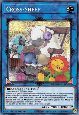 Cross-Sheep [MP21-EN018] Prismatic Secret Rare - Yu-Gi-Oh! - Card Brawlers | Quebec | Canada |