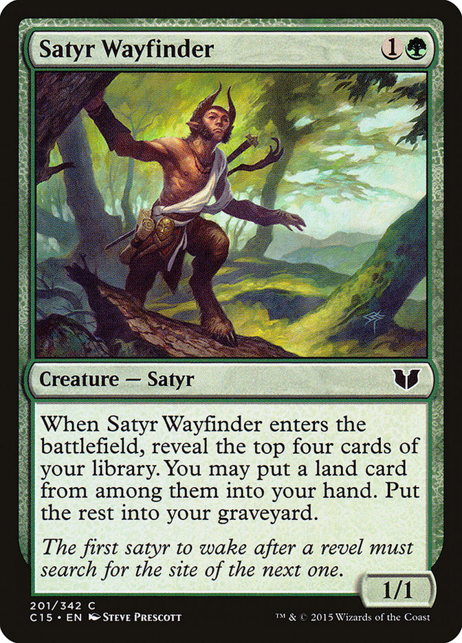 Satyr Wayfinder [Commander 2015] - Magic: The Gathering - Card Brawlers | Quebec | Canada |