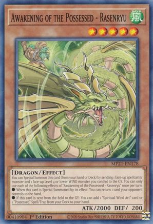 Awakening of the Possessed - Rasenryu [MP21-EN178] Common - Yu-Gi-Oh! - Card Brawlers | Quebec | Canada |