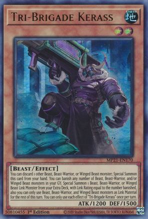 Tri-Brigade Kerass [MP21-EN170] Ultra Rare - Yu-Gi-Oh! - Card Brawlers | Quebec | Canada |