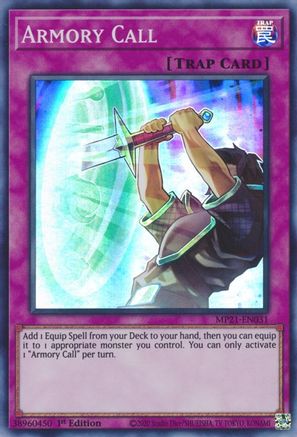 Armory Call [MP21-EN031] Super Rare - Yu-Gi-Oh! - Card Brawlers | Quebec | Canada |