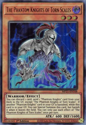 The Phantom Knights of Torn Scales [MP21-EN168] Ultra Rare - Yu-Gi-Oh! - Card Brawlers | Quebec | Canada |