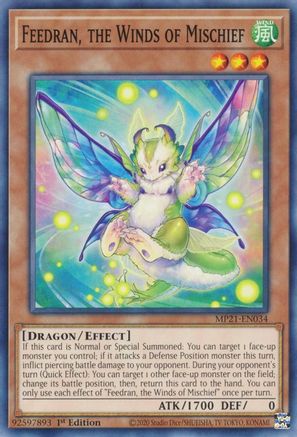 Feedran, the Winds of Mischief [MP21-EN034] Common - Yu-Gi-Oh! - Card Brawlers | Quebec | Canada |
