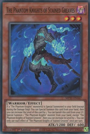 The Phantom Knights of Stained Greaves [MP21-EN167] Super Rare - Yu-Gi-Oh! - Card Brawlers | Quebec | Canada |