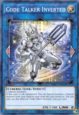 Code Talker Inverted [MP21-EN040] Common - Yu-Gi-Oh! - Card Brawlers | Quebec | Canada |
