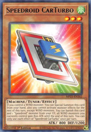 Speedroid CarTurbo [MP21-EN162] Rare - Yu-Gi-Oh! - Card Brawlers | Quebec | Canada |