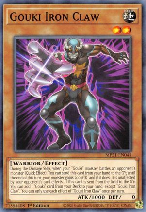 Gouki Iron Claw [MP21-EN045] Common - Yu-Gi-Oh! - Card Brawlers | Quebec | Canada |