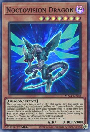 Noctovision Dragon [MP21-EN048] Super Rare - Yu-Gi-Oh! - Card Brawlers | Quebec | Canada |