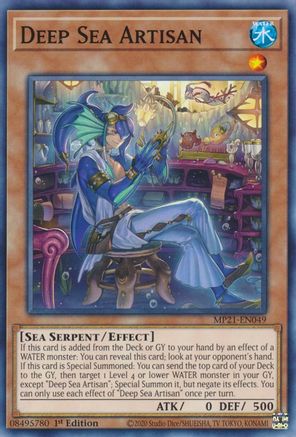 Deep Sea Artisan [MP21-EN049] Common - Yu-Gi-Oh! - Card Brawlers | Quebec | Canada |